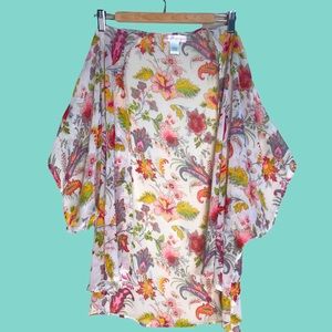 Band of Gypsies Colorful Boho Kimono Top